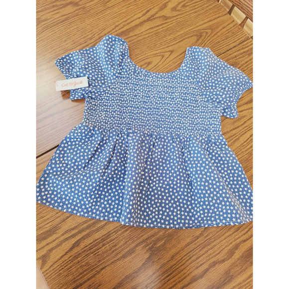 Cat & Jack Girls XL Blue Top & Black Pants Set - Picture 5 of 9